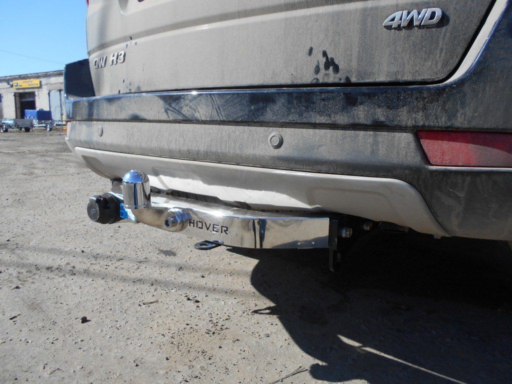 Фаркоп Baltex для Great Wall Hover H3 рестайлинг 2014-2016 (с декор. накладкой) Фланцевое крепление. Артикул 28198308