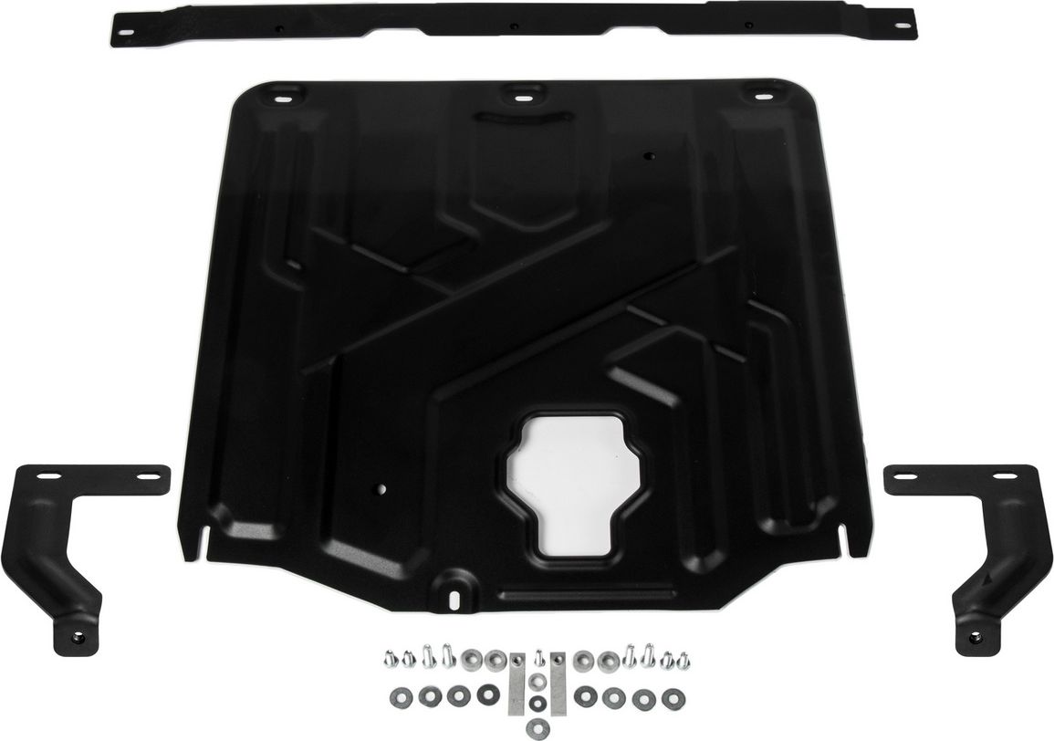 Защита АвтоБРОНЯ для картера и КПП Kia Xceed 2020-2026. Артикул 111.02382.1