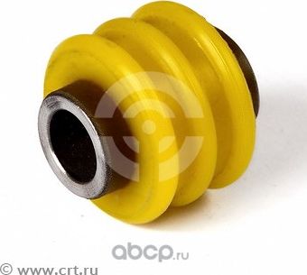 Втулка полиуретановая амортизатора, передней подвески нижняя (ребристая) (Точка Опоры). Артикул 103056