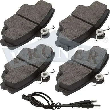 ТОРМОЗНЫЕ КОЛОДКИ ДИСКОВЫЕ, ПЕРЕДНИЕ RENAULT LOGAN 1.4 1.6 RENAULT MEG (Kroner) Kroner. Артикул K002349