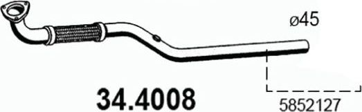 Глушитель Asso. Артикул 34.4008