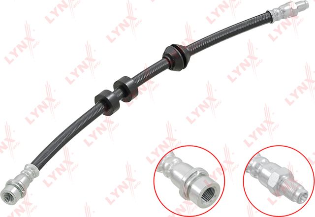 Тормозной шланг LYNXauto передний для Ford Focus I 1998-2004. Артикул BL-4327