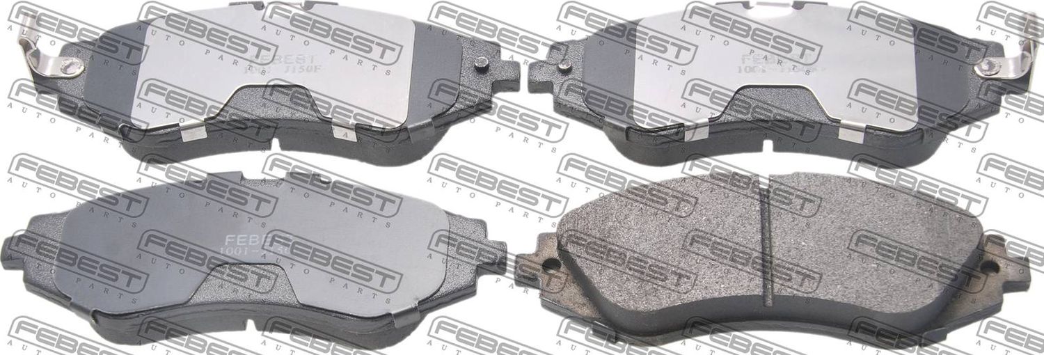 Тормозные колодки Febest. Артикул 1001-J150F