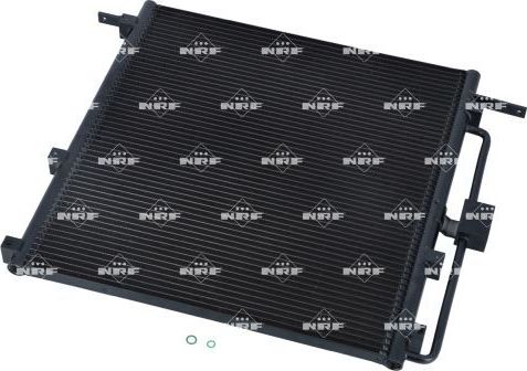 Радиатор кондиционера (конденсатор) NRF (алюминий) для Land Rover Range Rover II 1994-2002. Артикул 35657