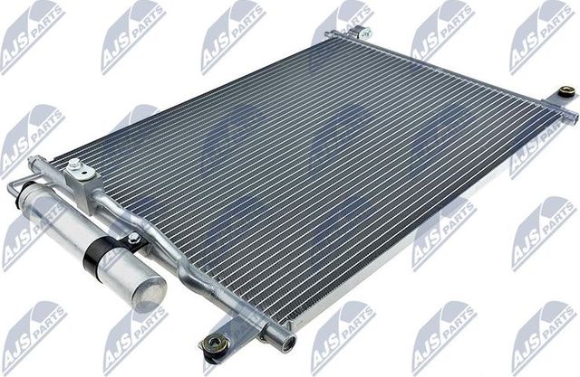 Радиатор кондиционера (конденсатор) NTY (алюминий). Артикул CCS-DW-010