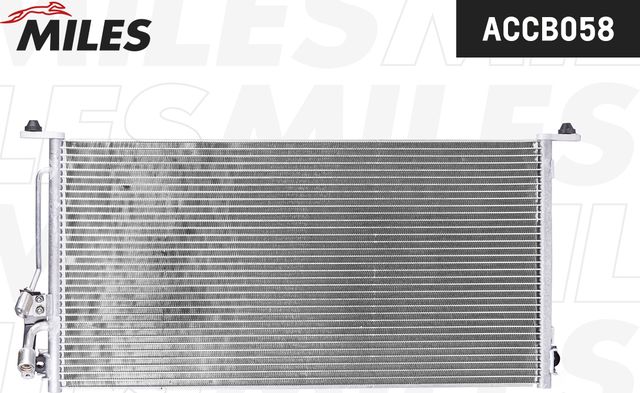 Радиатор кондиционера (конденсатор) Miles для Mitsubishi Lancer IX 2003-2007. Артикул ACCB058