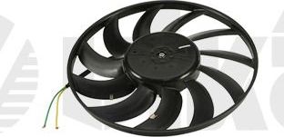 Вентилятор радиатора двигателя Vika передний левый для Audi A4 III (B7) 2002-2009. Артикул 99590016601