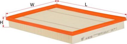 Воздушный фильтр Sakura. Артикул A-30150