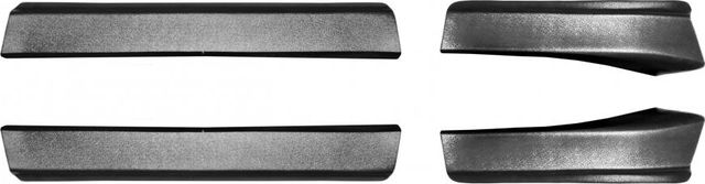 Накладки PT Group на пороги ABS для Renault Logan II 2013-2026. Артикул 07032301