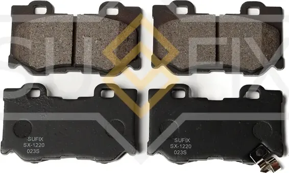 Колодки тормозные задние (Sufix). Артикул SX1220