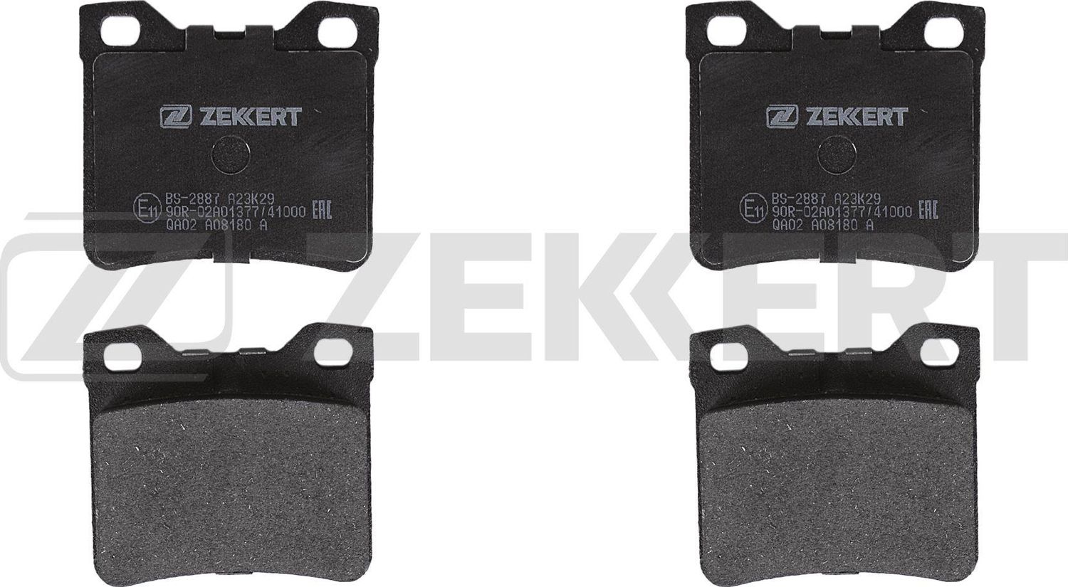 Тормозные колодки Zekkert. Артикул BS-2887