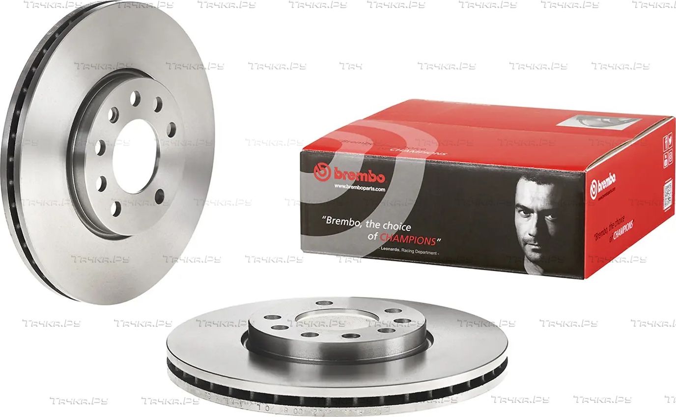 Тормозной диск Brembo PRIME LINE передний для Opel Vectra B 1995-2003. Артикул 09.6997.10