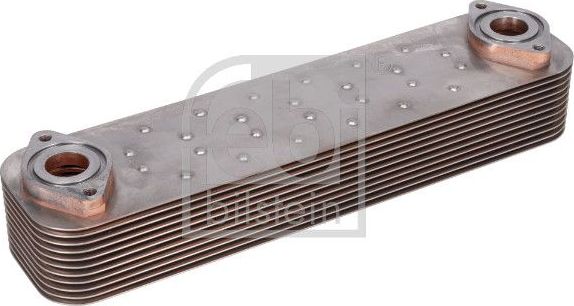 Радиатор масляный (маслоохладитель) для двигателя Febi Bilstein (алюминий). Артикул 184096