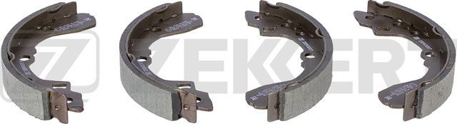 Тормозные колодки Zekkert задние для Kia Rio I 2000-2005. Артикул BK-4128