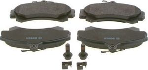 Тормозные колодки Bosch (Low-Metallic) передние для Mitsubishi Colt VI (Z20/Z30) 2004-2012. Артикул 0 986 424 371