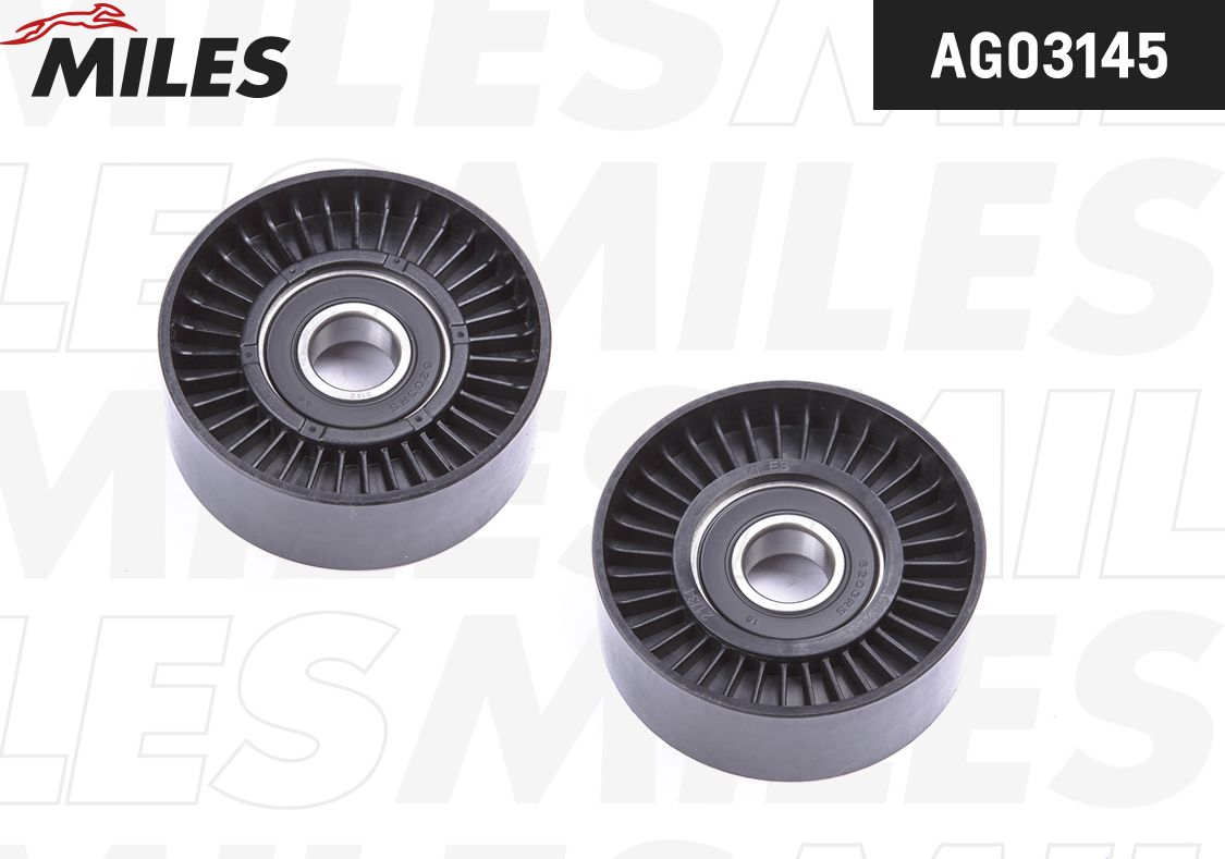 Натяжной ролик (натяжитель) приводного ремня Miles. Артикул AG03145