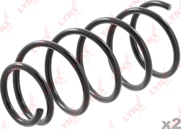 Пружина подвески LYNXauto передняя для Nissan Almera N16 2000-2006. Артикул SC-1697