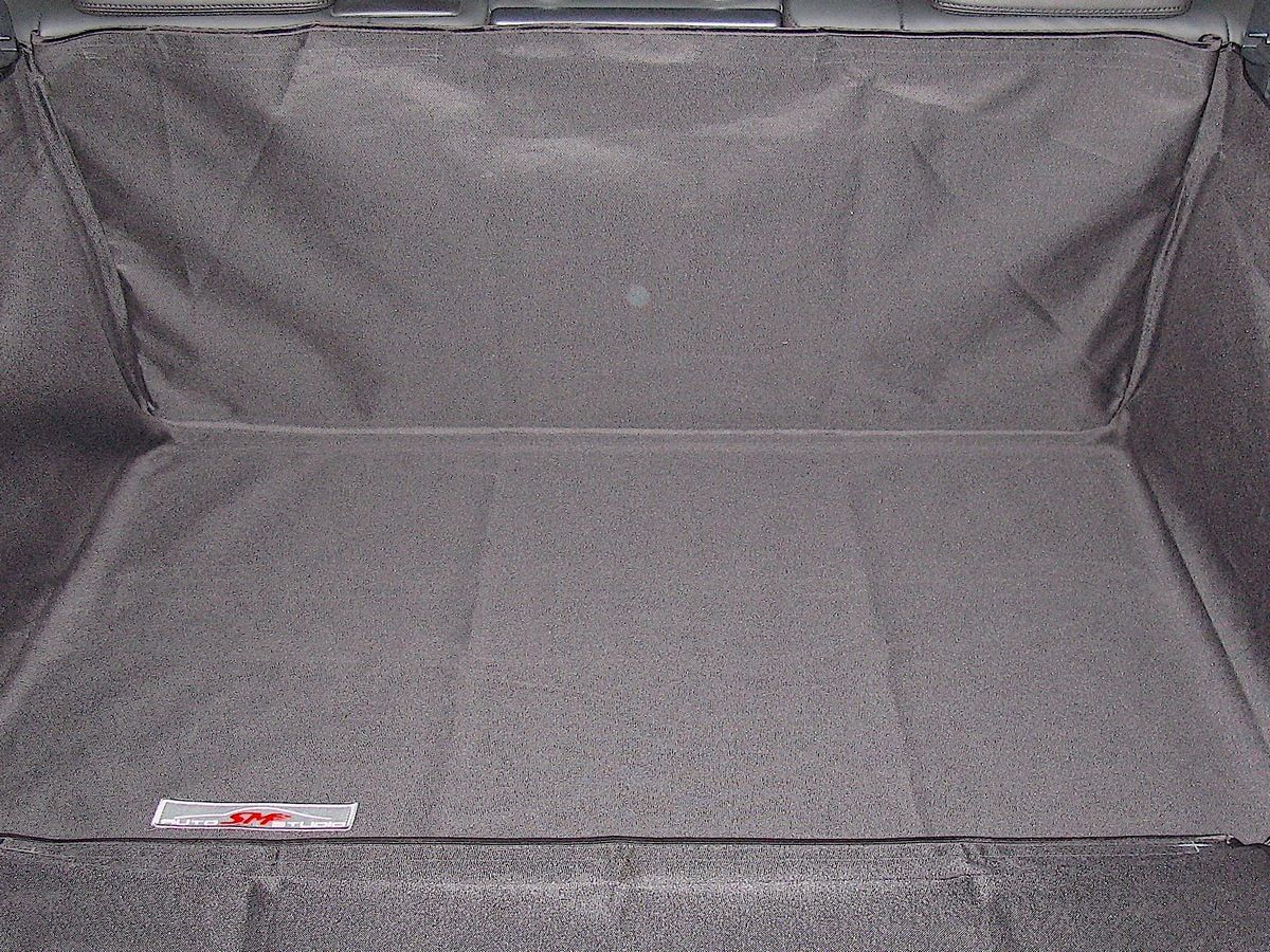 Защитный чехол AUTOSMSTUDIO "Standart" в багажник автомобиля для Mazda 3 III хэчбэк 2013-2019, серый. Артикул TP-MZ3H-STD-GR