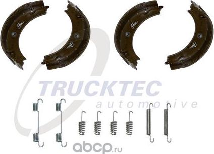 Тормозные колодки (стояночная тормозная система) Trucktec Automotive. Артикул 02.35.052