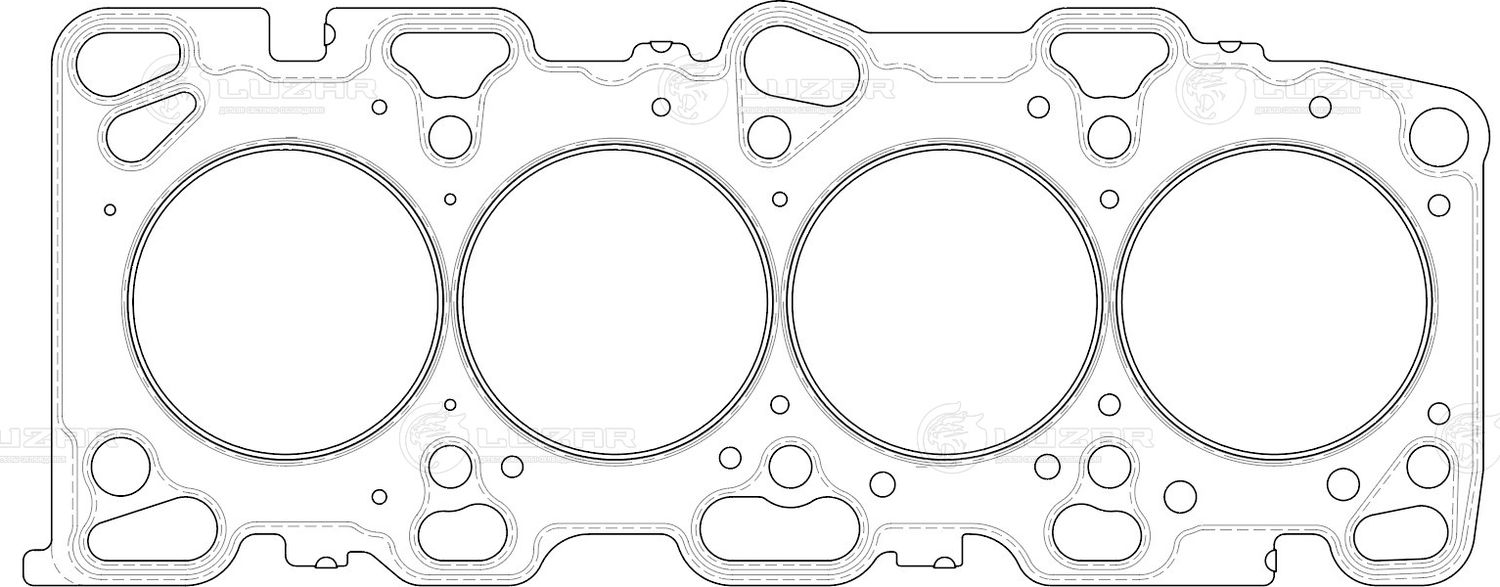 Прокладка ГБЦ Luzar. Артикул LES 10819
