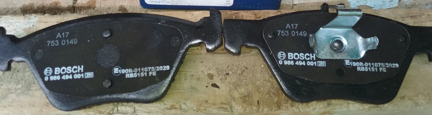 Тормозные колодки Bosch. Артикул 0 986 494 001