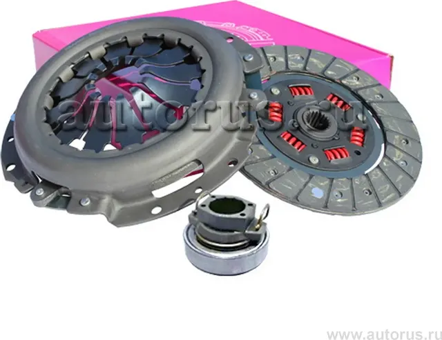 Сцепление ВАЗ 2101-07 БелМаг в сборе (диск нажимной, ведомый, выжимной подшипник (Belmag). Артикул BM1691