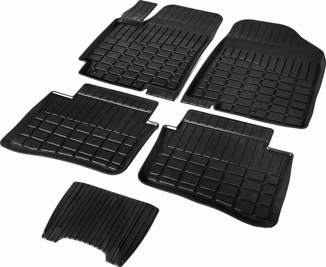 Коврики Rival для салона литьевые Hyundai Solaris I седан, хэтчбек 2010-2014. Артикул 62305001