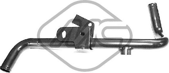 Патрубок радиатора (системы охлаждения) Metalcaucho. Артикул 03062