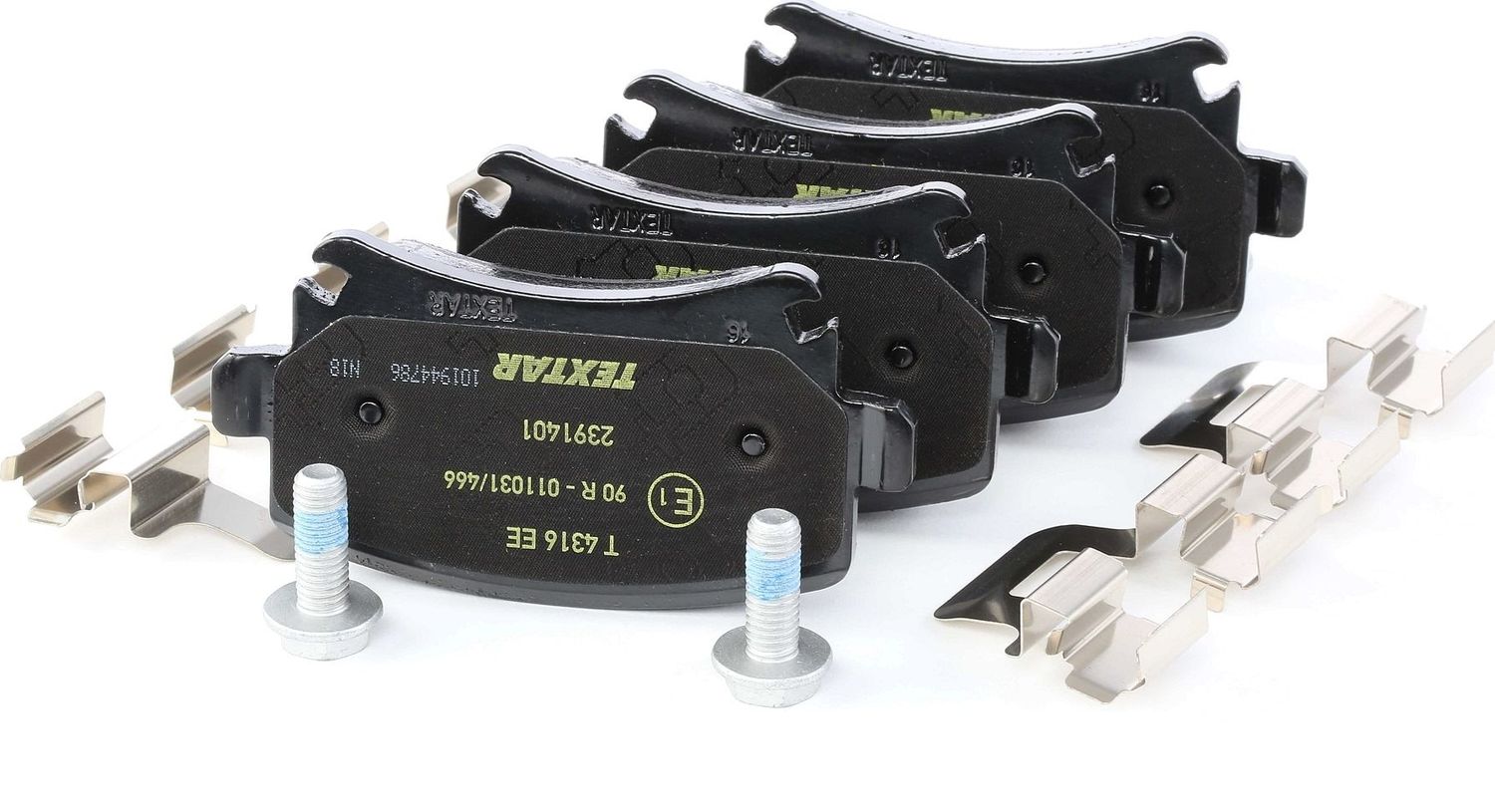 Тормозные колодки Textar Q+. Артикул 2391401