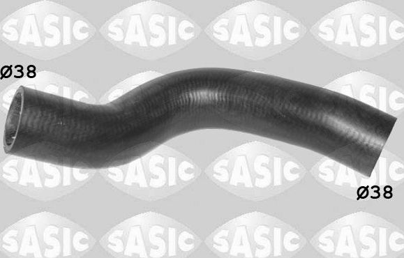 Патрубок радиатора (системы охлаждения) Sasic. Артикул 3406481