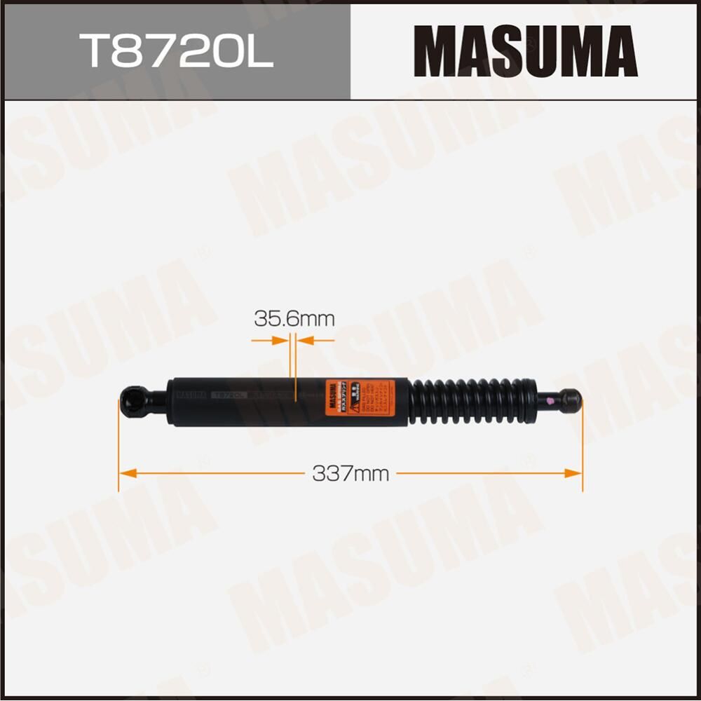 Упор газовый багажника MASUMA, Masuma. Артикул T8720L
