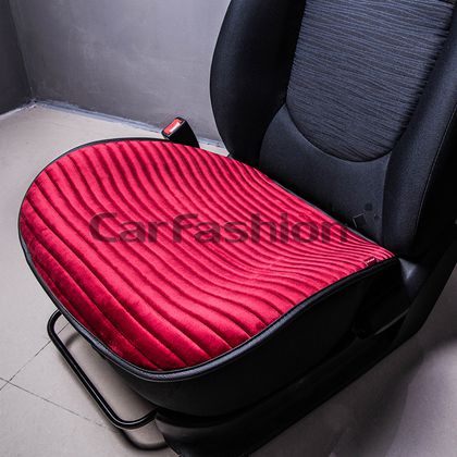 Накидки универсальные CarFashion Monaco Mini на передние сидения авто, цвет Красный/Черный. Артикул 23028