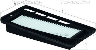 Воздушный фильтр Mahle для Suzuki Wagon R+ II 2003-2008. Артикул LX 1743