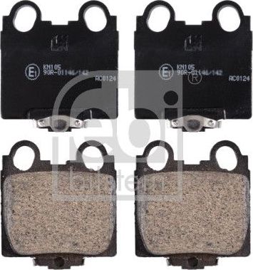 Тормозные колодки Febi Bilstein. Артикул 170265