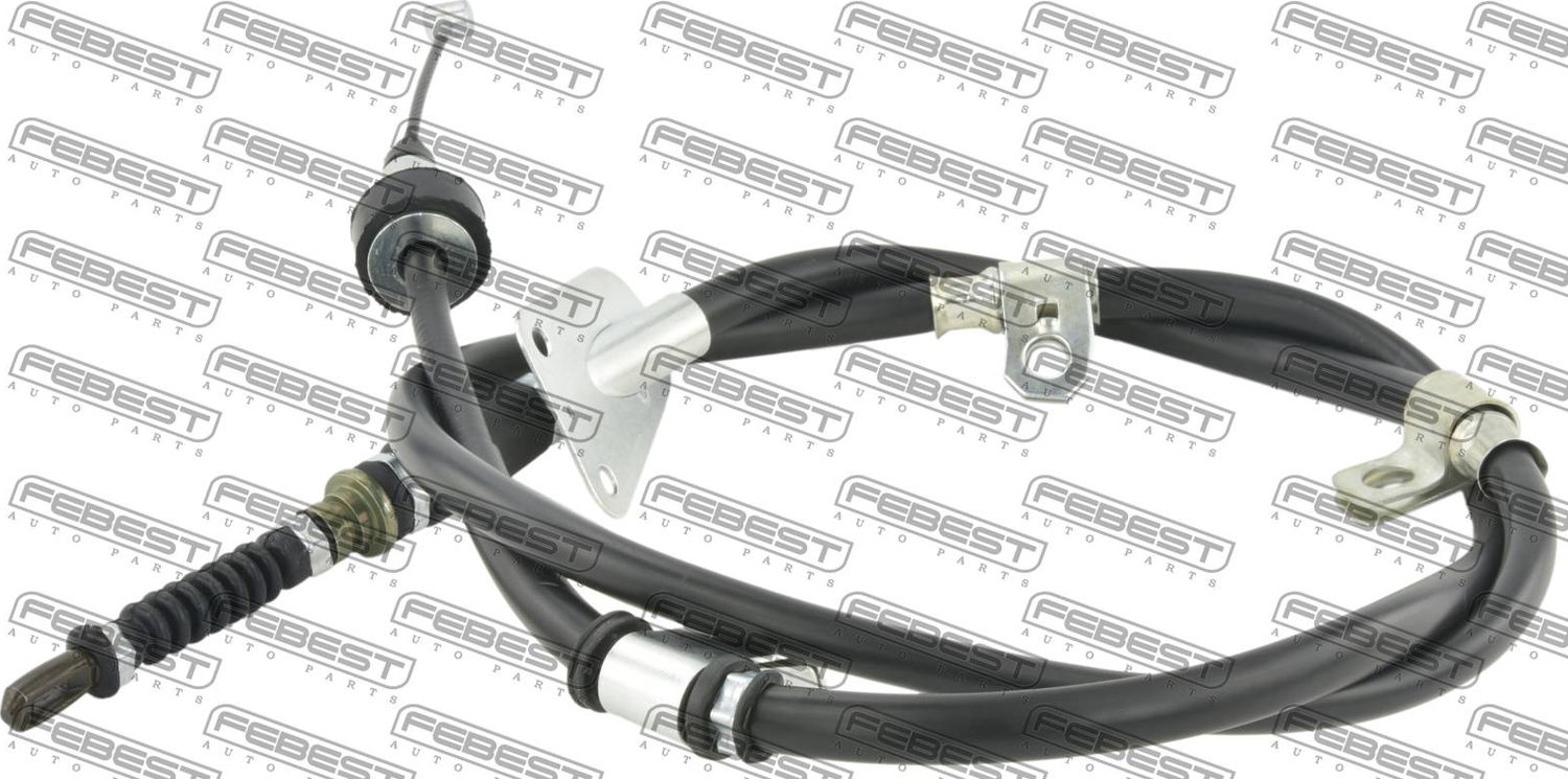 Трос ручника (тросик ручного тормоза) Febest. Артикул 2299-PCSPORRH