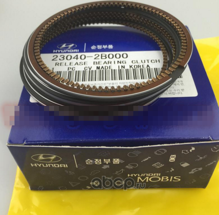 Поршневые кольца Hyundai / KIA. Артикул 230402B000