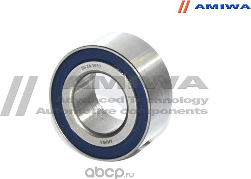 ПОДШИПНИК СТУПИЧНЫЙ ПЕРЕДНИЙ 39/41X75X37X37 (Amiwa). Артикул 06361030