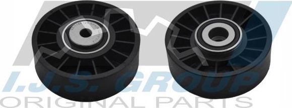 Натяжной ролик (натяжитель) приводного поликлинового ремня IJS Group. Артикул 93-1168