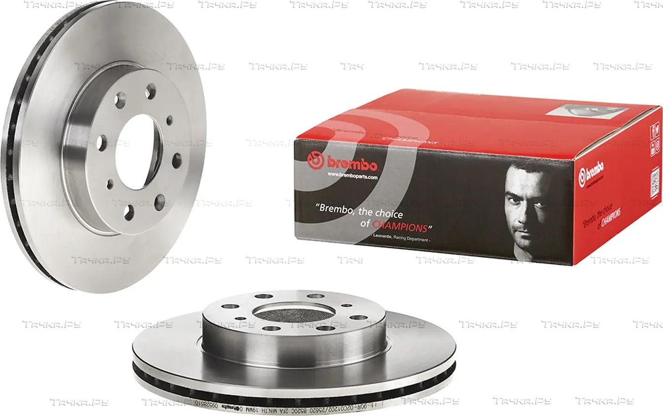 Тормозной диск Brembo PRIME LINE передний для Honda Civic V 1991-1995. Артикул 09.5285.10