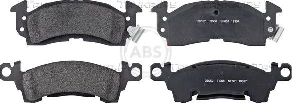 Тормозные колодки ABS передние для Chevrolet Astro 1984-1995. Артикул 38052