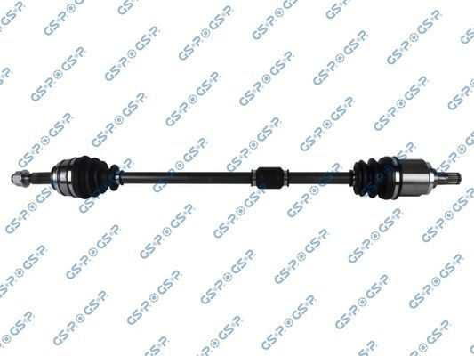 Полуось (привод в сборе, приводной вал) GSP передняя правая для Nissan Almera Classic I 2006-2013. Артикул 241443