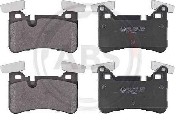 Тормозные колодки ABS. Артикул 37812