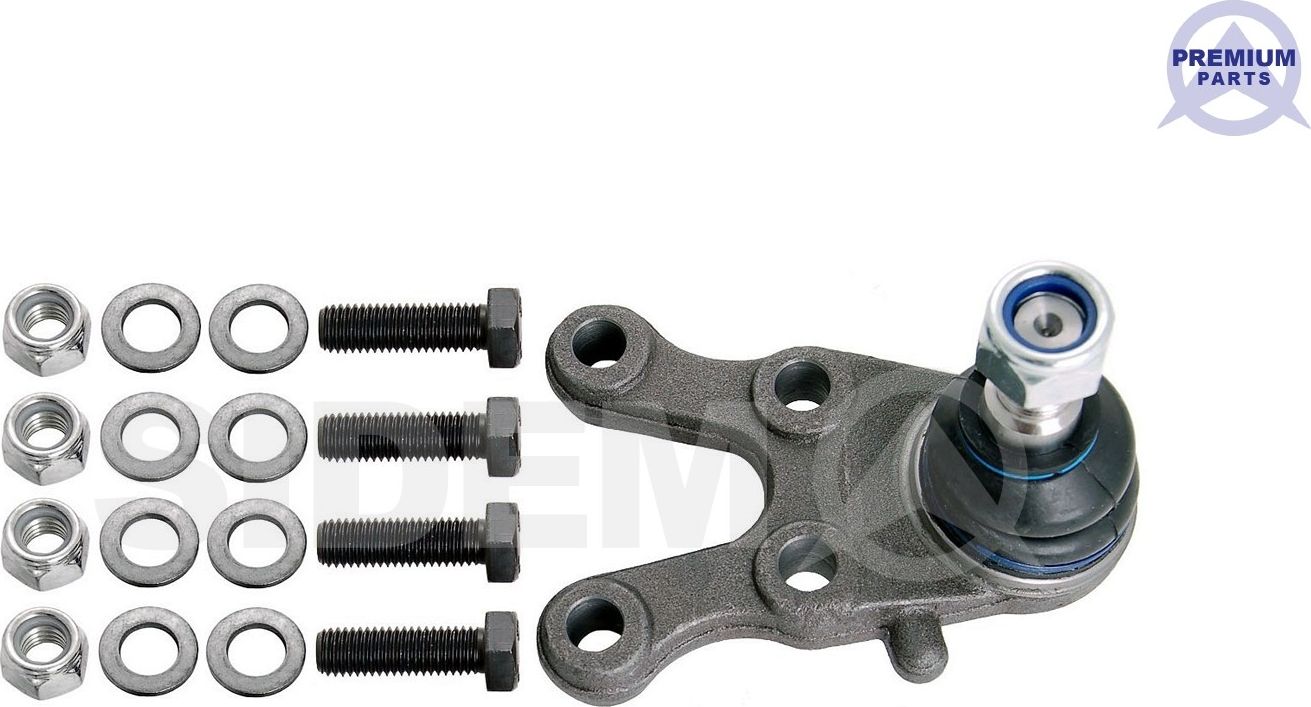 Шаровая опора Sidem передняя правая нижняя для Mitsubishi Pajero II 1990-2000. Артикул 72187