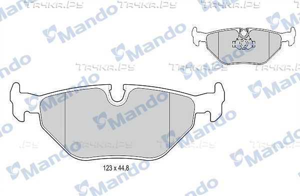 Тормозные колодки Mando. Артикул MBF015120