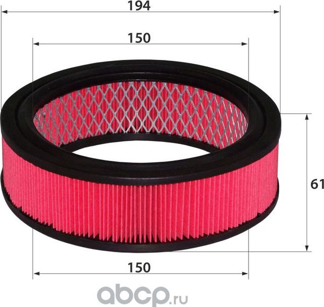 Фильтр воздушный (RB-Exide). Артикул A247