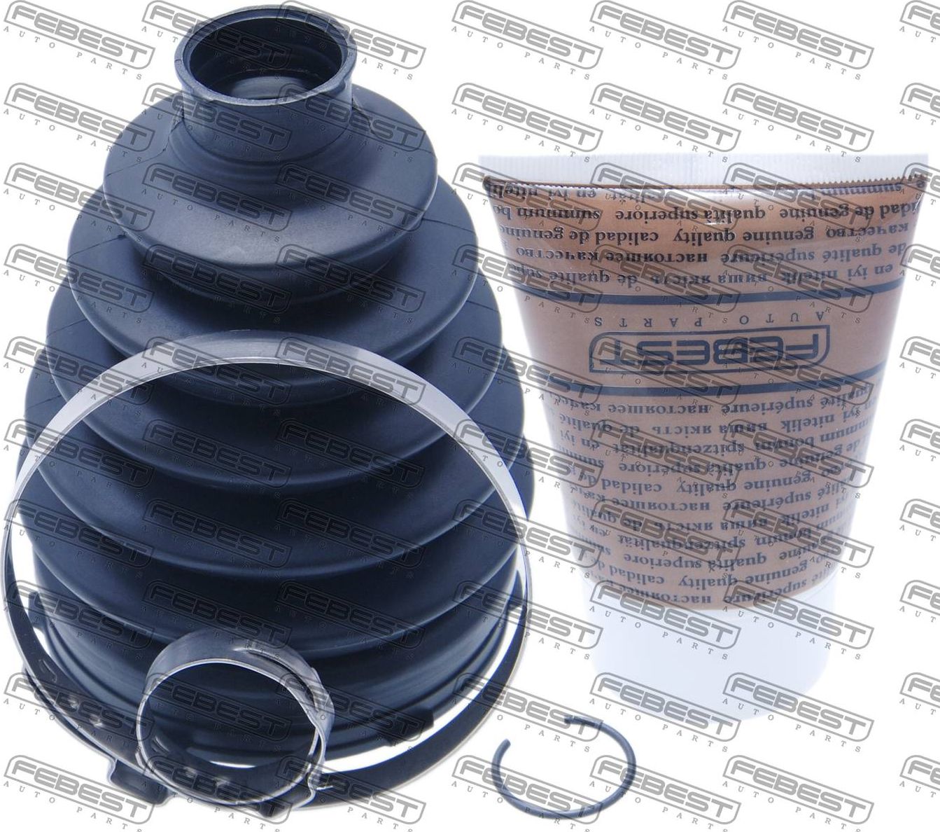 Пыльник ШРУСа наружный Febest (поливинилхлорида). Артикул 0117P-1NZFE