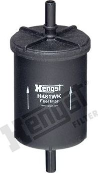 Топливный фильтр Hengst для Citroen Saxo 1996-2004. Артикул H481WK