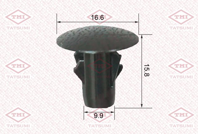 Клипса крепежная (Tatsumi). Артикул TJB1101