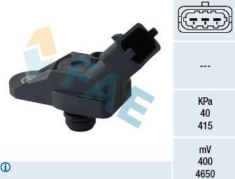 Датчик абсолютного давления (ДАД, MAP) FAE для BMW 3 IV (E46) 1999-2003. Артикул 15052