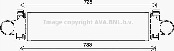 Интеркулер AVA. Артикул VO4296